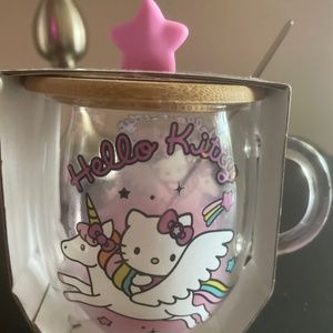 Hello Kitty Glass mug set